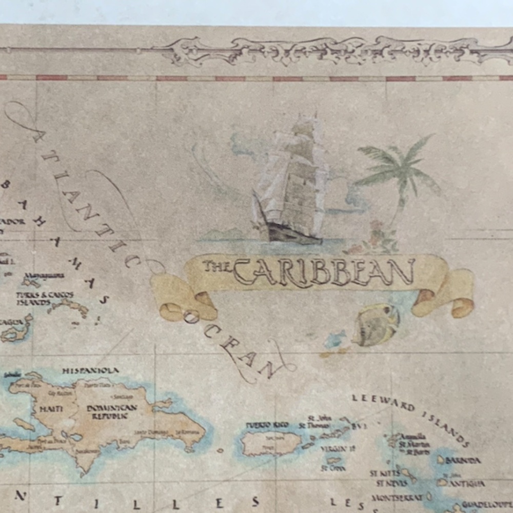🆕 Caribbean Map - Picture 5 of 10